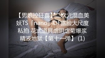 【男娘控狂喜】二次元混血美妖TS「nano」OF露脸大尺度私拍 花式道具虐阴虐菊爆浆精液地狱【第十一弹】 (1)