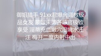 御姐猎手 91xx君爆肏调教极品女友 蒙眼束缚各感官极致享受 淫蒂充血嫩穴湿嫩水汪汪 梅开二度内射中出