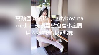 高颜值极品TS『Ladyboy_name』口交直男被抱着小蛮腰后入爽的鸡儿硬邦邦