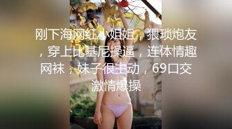 刚下海网红小姐姐，猥琐炮友，穿上比基尼操逼，连体情趣网袜，妹子很主动，69口交激情爆操